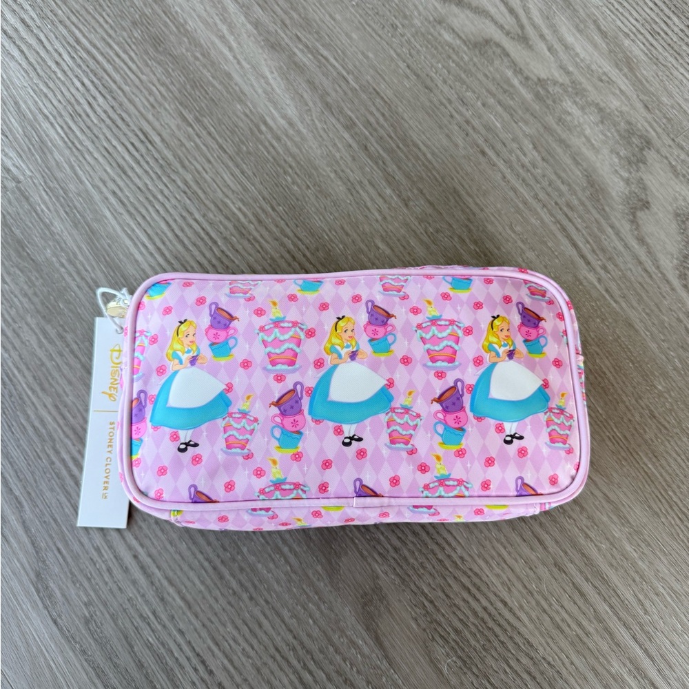 Stoney Clover Lane Disney Alice in Wonderland Small Pouch